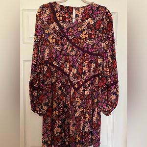 Sale/ Hale Bob Floral has runt dress Sz L